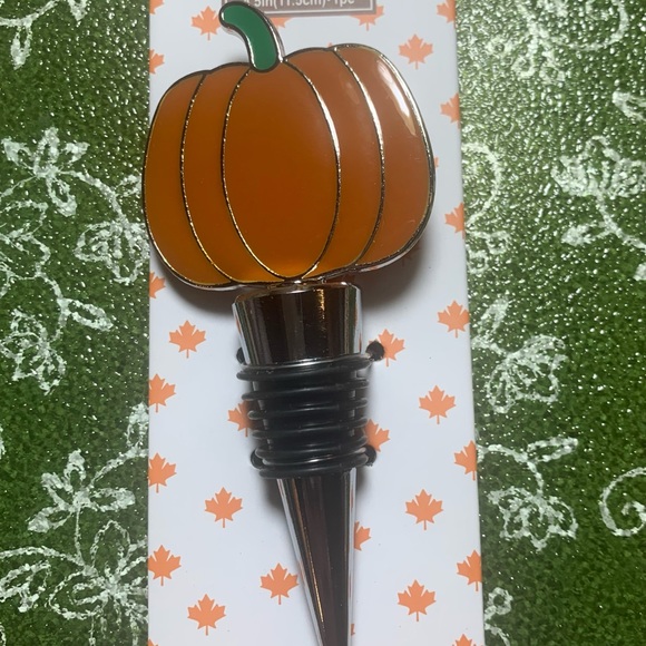 Autumn/Fall wine bottle stopper. - Picture 4 of 4